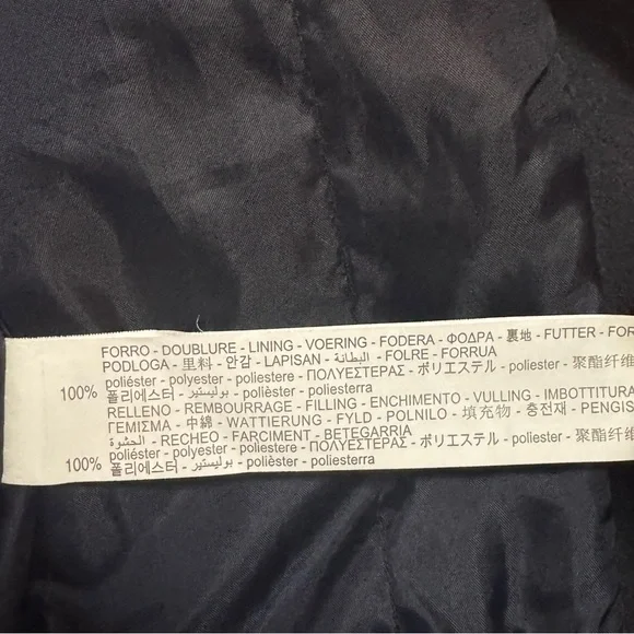 Zara Baby Girl Black and Cream Long Sleeve Jacket - Picture 10 of 12